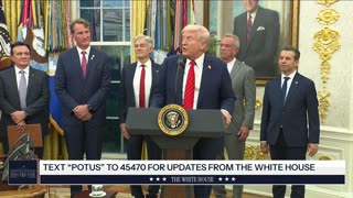 President Trump Makes an Announcement, Oct. 10, 2025