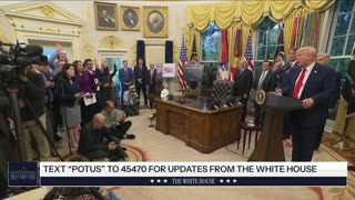 President Trump Makes an Announcement, Oct. 10, 2025