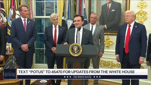 President Trump Makes an Announcement, Oct. 10, 2025