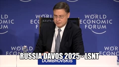 Valdis Dombrovskis, Elisabeth Svantesson - Russia Talks Davos 2025