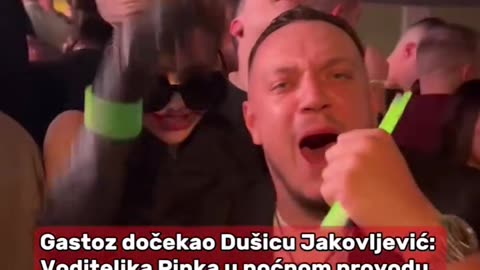 Gastoz docekao Dusicu Jakovljevic: Voditeljka Pinka u nocnom provodu, odmah nastala ludnica!