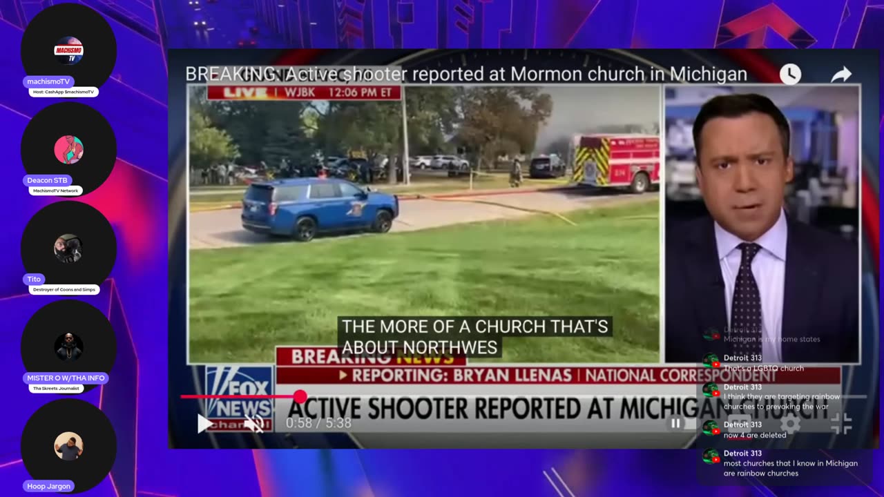 MISTER O W/THA INFO on @machismotv