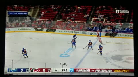 BUF vs CAR - Hurricanes Win 6-3