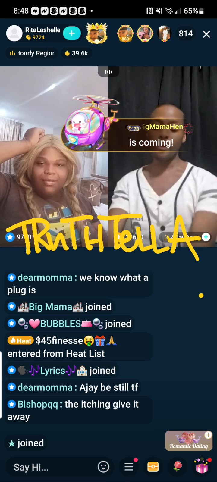 BIG DRAYA LINED UP WITH AJAY THE CELEB