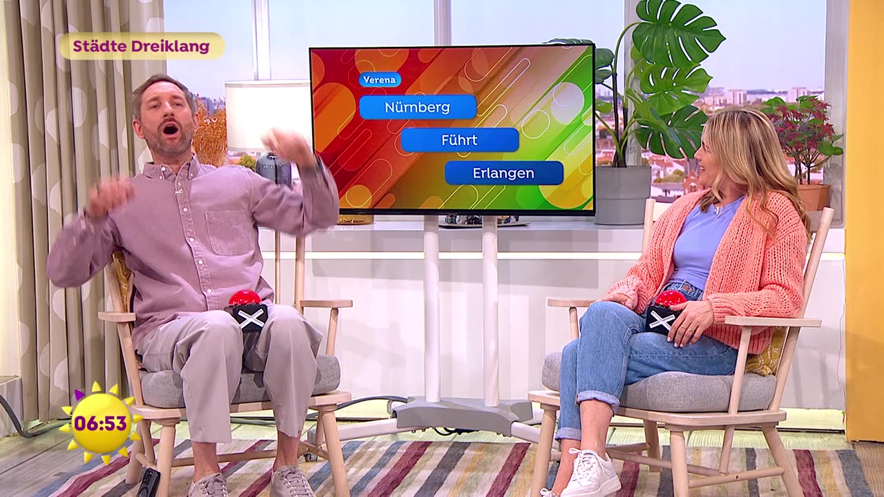 Alina Merkau nice time SAT.1 - Frühstücksfernsehen (3)y