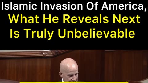 Politics - 2025 TX Congressman Sounds Alarm On Filthy Degenerate Muslims And Shari Law Wake Up