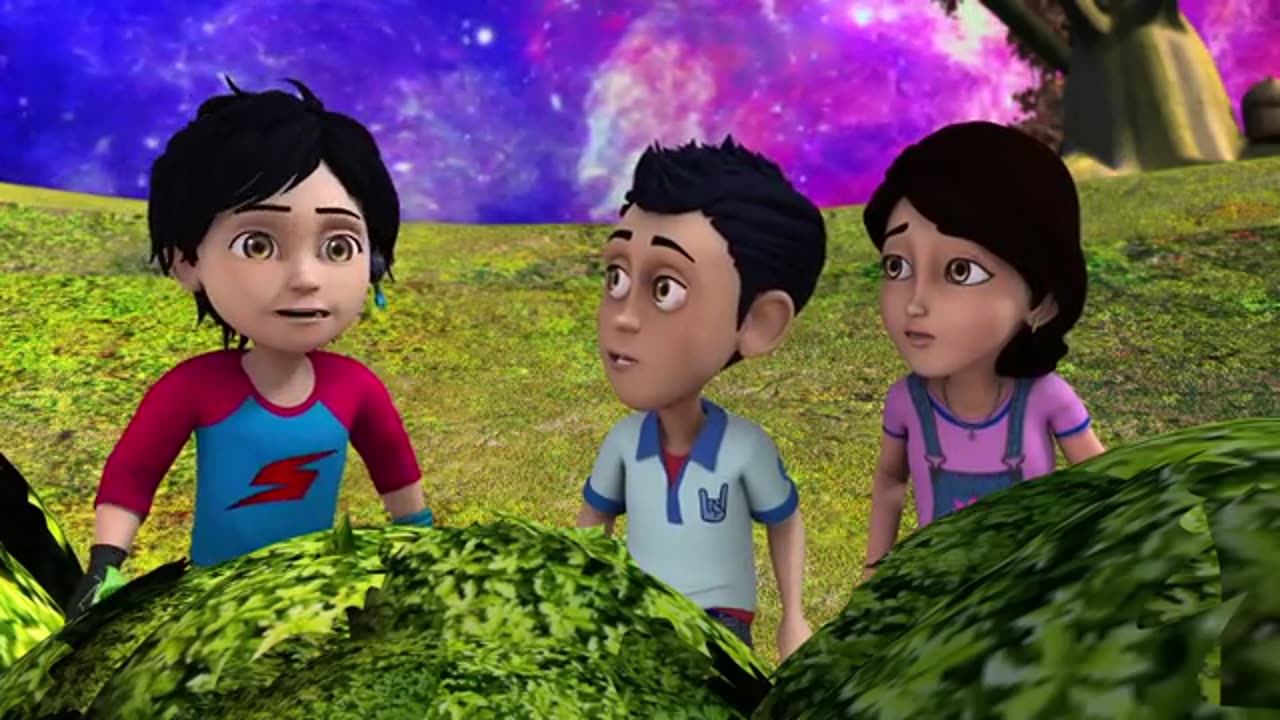 Shiva Ne Meysterious Island Pe Di Monsteron Ko Takkar _ Shiva _ Kiddie Land