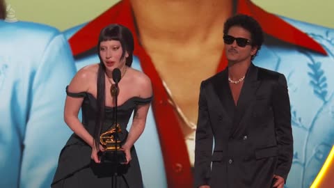 Lady Gaga & Bruno Mars Win Best Pop Duo/Group Performance | 2025 GRAMMYs