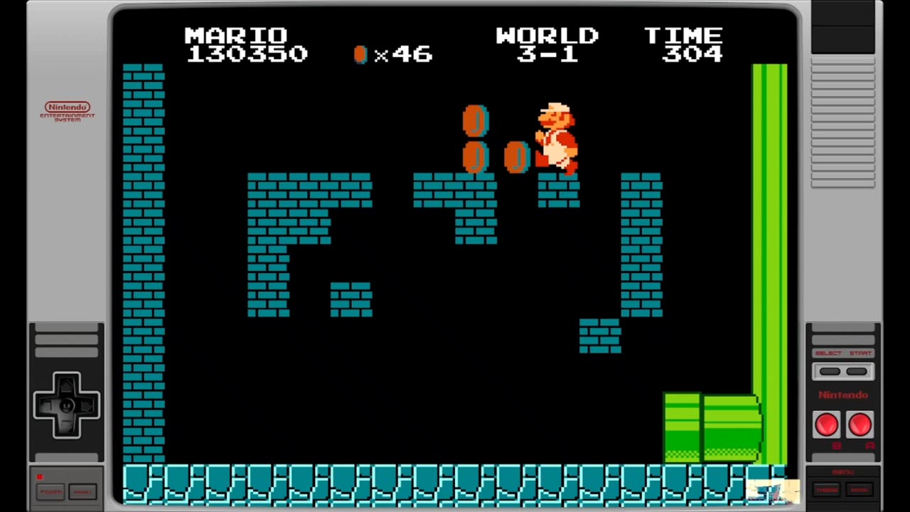 Super Mario Bros. (NES) - World 3-1