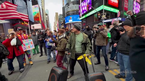 Now this is how you protest, the Fack Trump song on the streets