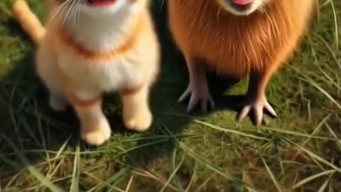 cat and monkey friendship story,#aicatstories #catandmonkeystory#catstory