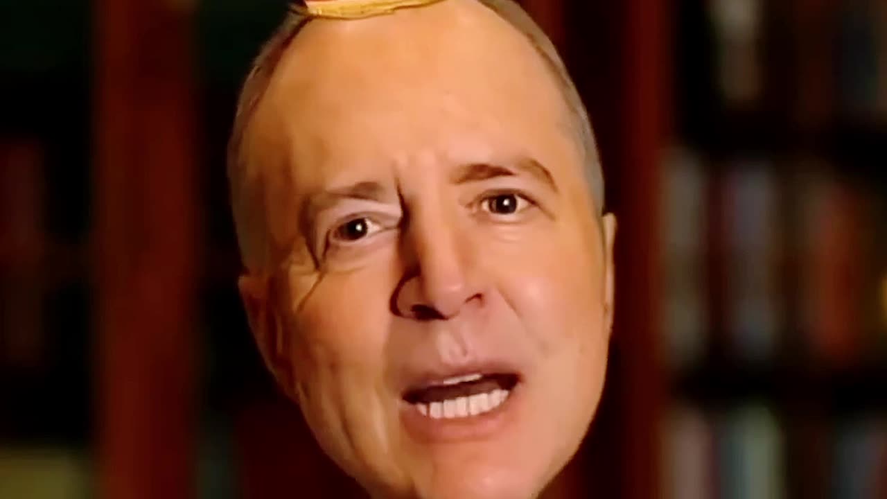 Trump's favorite "Little pencil-neck" Adam Schiff!