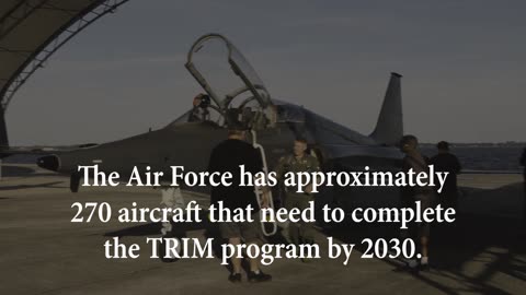 First Air Force T-38 Talon arrives at Fleet Readiness Center Southeast for overhaul