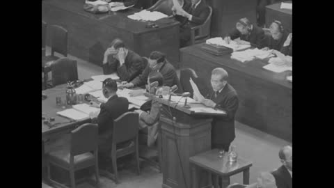 WAR CRIMES TRIALS, TOKYO, JAPAN - WAR CRIMES TRIALS, TOKYO, JAPAN - 111-adc-6428
