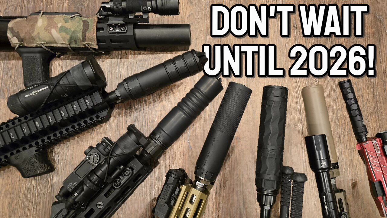 Why You Should Get a Suppressor Before 2026