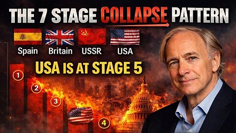 Spain, Britain, USSR 7 Stages - The USA Is Now at Stage 5