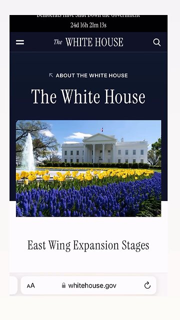 🇺🇸On the official Trump White House website, the «Chronology of Key Events»