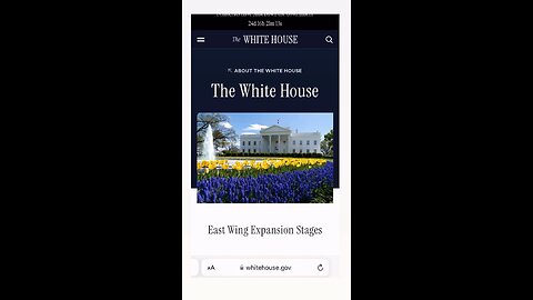 🇺🇸On the official Trump White House website, the «Chronology of Key Events»