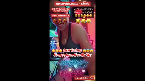DM|DF~Get Up And Vibe Out With YASELF- Throw Dat A#s In A Circle ⭕️ 😂😂😂#godguidence🙏🙏🙏