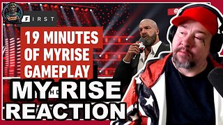 WWE 2K25: Reaction to the First 19 Minutes of MY RISE! It Looks Pretty Damn Good!