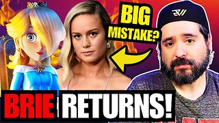 Brie Larson in the Mario Galaxy Movie… Good Idea or Big Mistake?