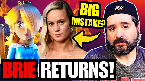 Brie Larson in the Mario Galaxy Movie… Good Idea or Big Mistake?