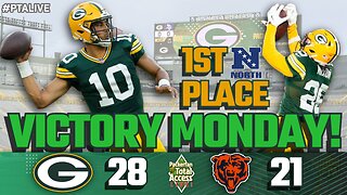 🏈 VICTORY MONDAY! Packers Beat the Bears — LIVE Reaction & Full Breakdown! 🏈