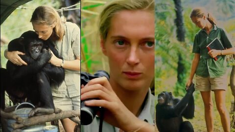 By the way, this is what Jane Goodall looked like in her youth.