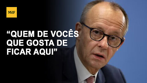 Friedrich Merz diz ter perguntado se alguém desejava voltar e não obteve resposta