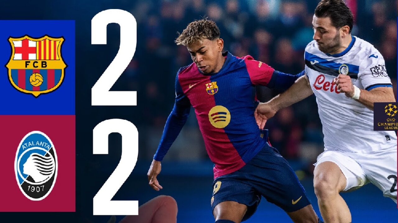 HIGHLIGHTS | FC BARCELONA 2 vs 2 ATALANTA | UEFA CHAMPIONS LEAGUE 2024/25