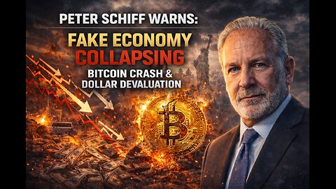 Peter Schiff: Bitcoin CRASH + Dollar Devaluation Means Economic Meltdown