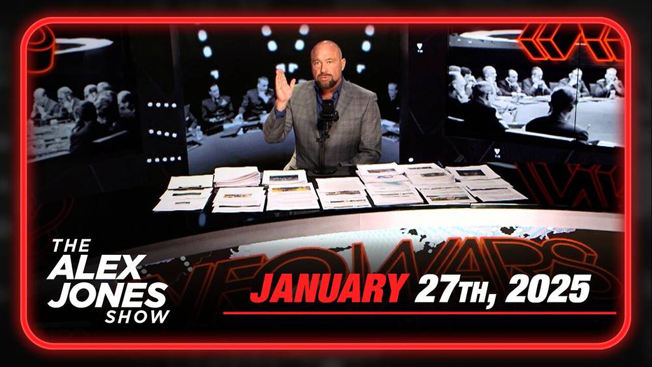 The Alex Jones Show MONDAY FULL SHOW 1/27/25