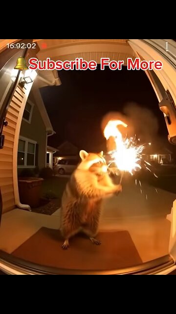 Raccoon Lights Himself on Fire & Blows Up Entire Minivan – FULL CHAOS!