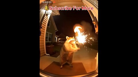 Raccoon Lights Himself on Fire & Blows Up Entire Minivan – FULL CHAOS!