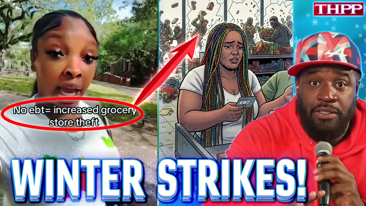 The EBT SISTERHOOD CRASHOUT is Real Already Stealing Groceries WINTER IS HERE!