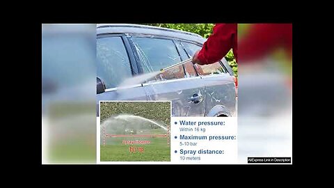 High Pressure Washer Wand Jet Nozzle Power Washer Portable with 2 Nozzles Review