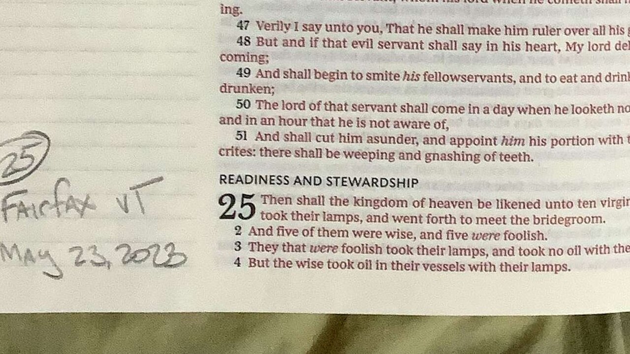 Matthew chapter 25