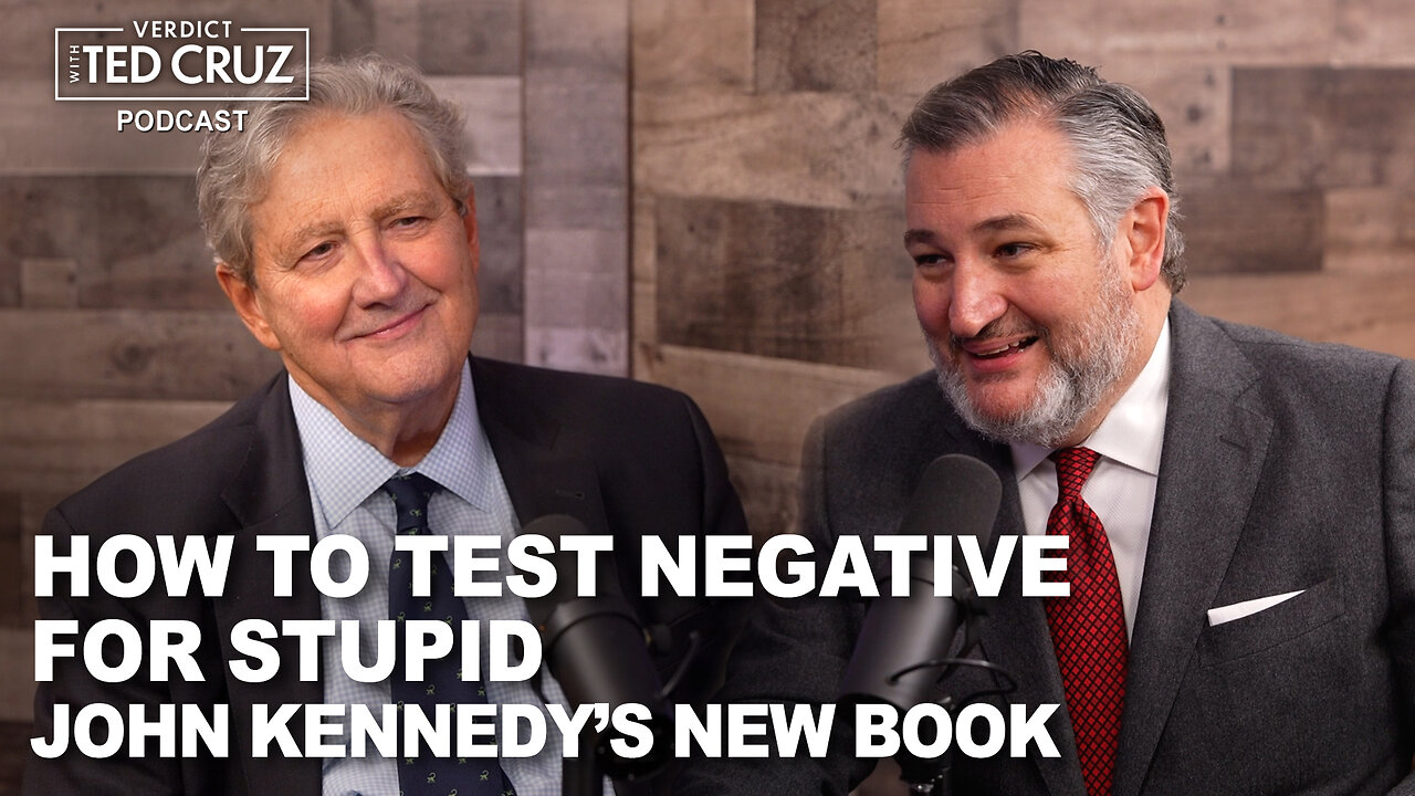 The Wit & Wisdom of Sen John Kennedy One-on-One: How to Test Negative for Stupid