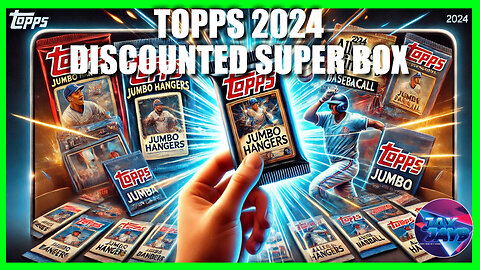 Unboxing Topps 2024 Jumbo Hangers & Allen & Ginter's 2024 Hanger Packs – Epic Pulls Inside!