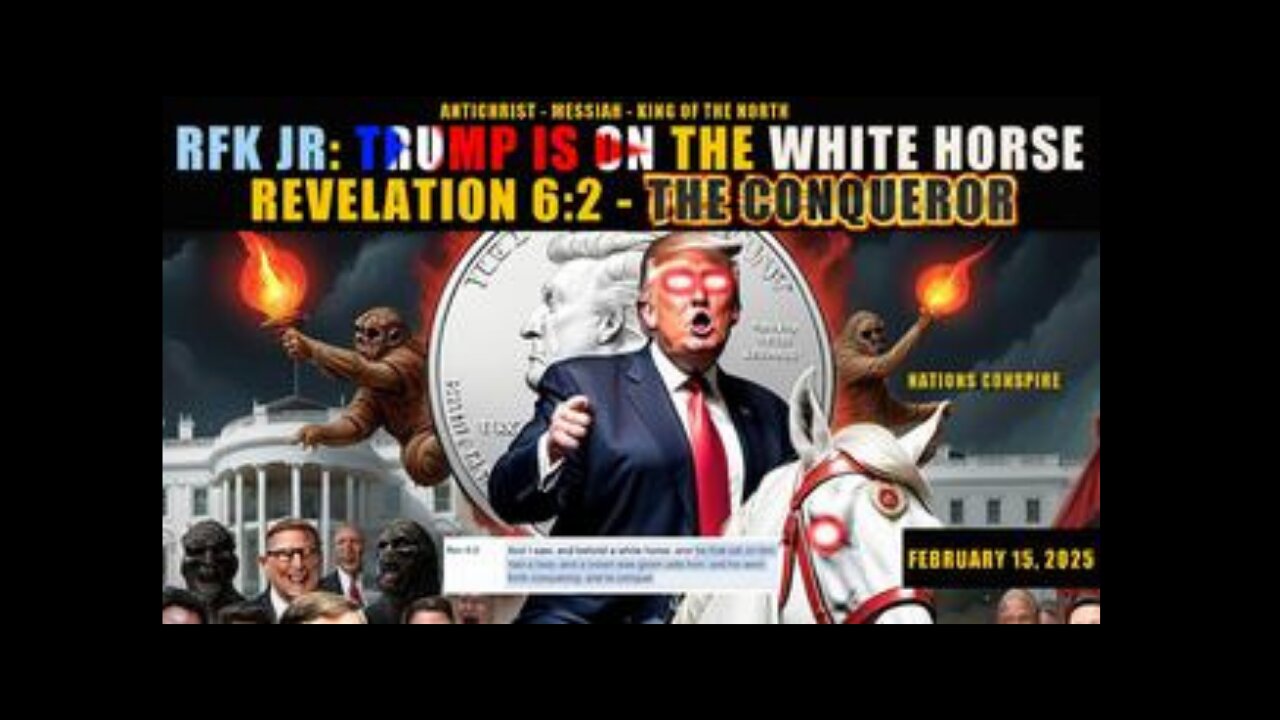 RFK Jr.: President Trump Is The Man On The White Horse - Revelation 6:2 - The Conqueror