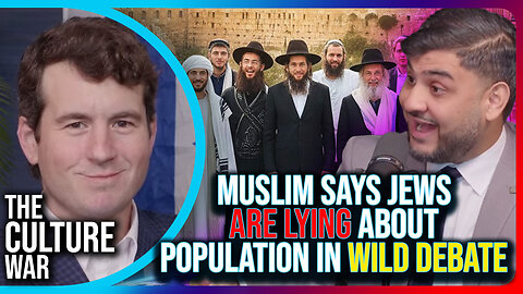 Muslim Says Jews Are LYING About Jewish Population In The World In Wild Debate