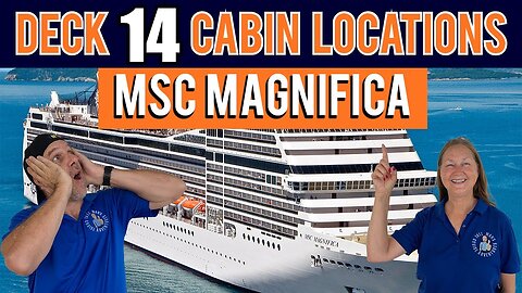 MSC Magnifica Cabin Deck 14 | Tall Man's Cruise Adventures