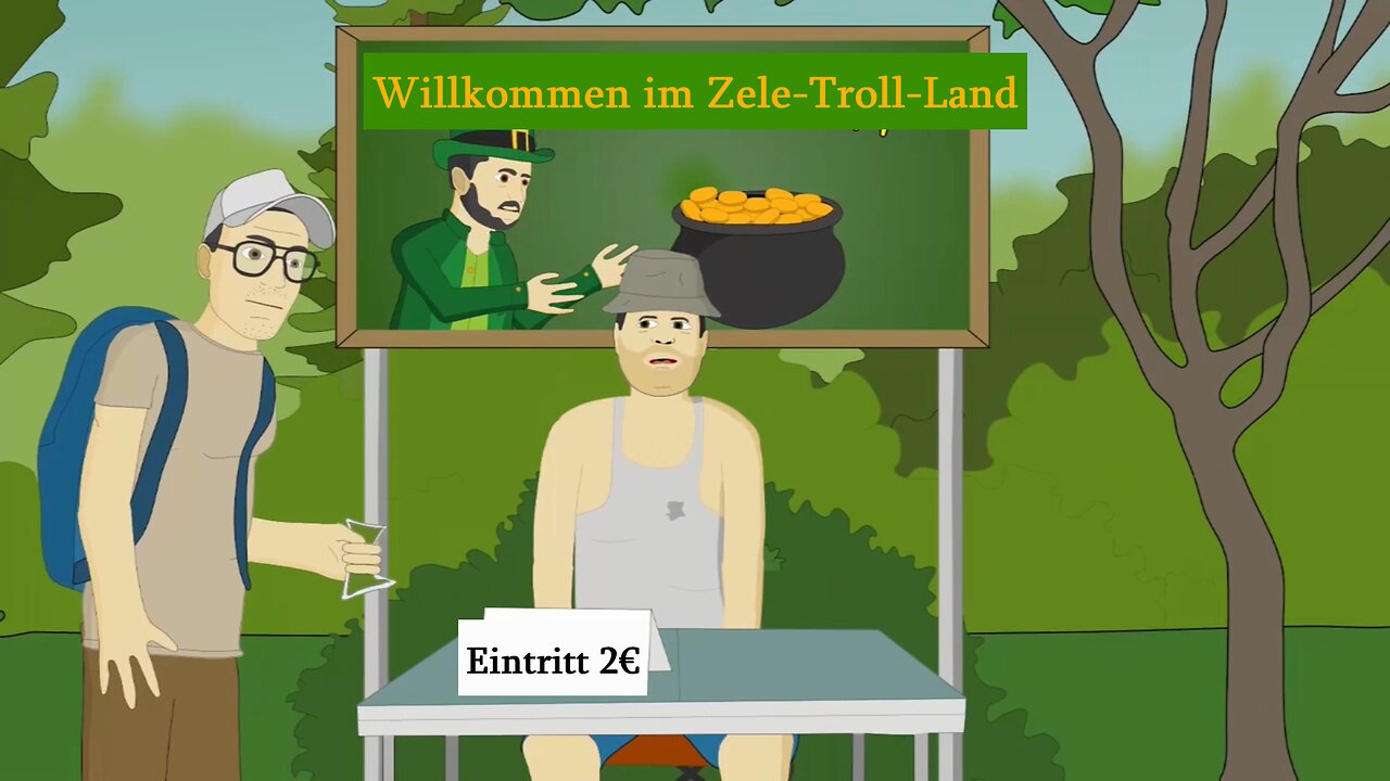 Willkommen im Selenskyj-Troll-Land - Eintritt 2€