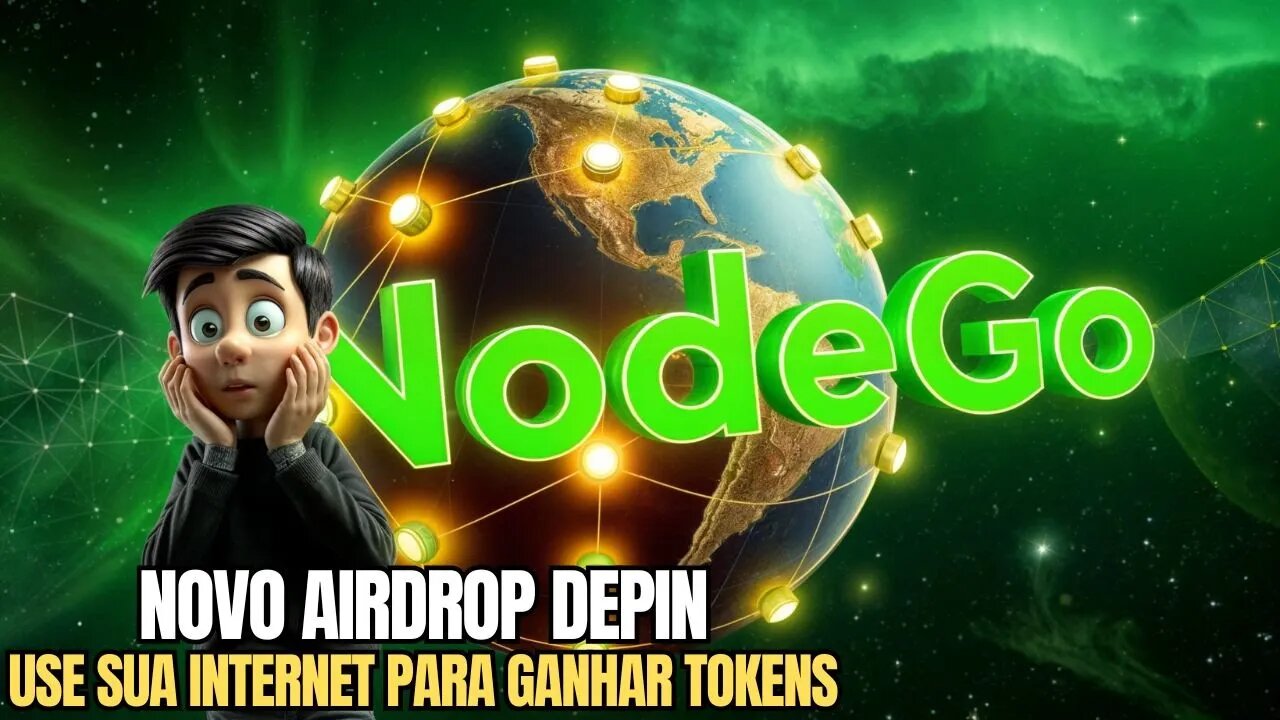 NODEGO - NOVO AIRDROP DEPIN 100% GRÁTIS