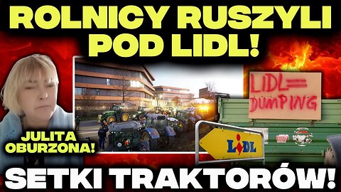 NIEMIECY ROLNICY RAZEM Z POLSKIMI! OBURZENI na CENY w SKLEPACH!