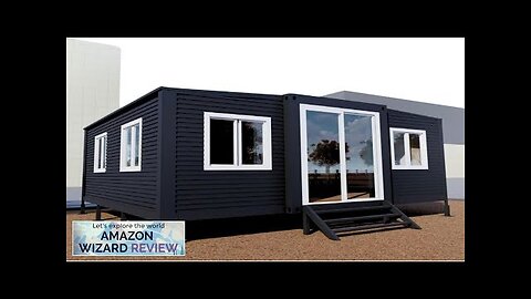 Portable Prefabricated House to Live in Tiny Home Mobile Expandable Prefab Foldable Review