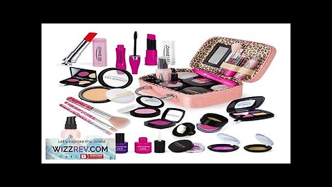 Girl Simulation Make Up Toy Pretend Play Cosmetic Makeup Set Princess Play Review