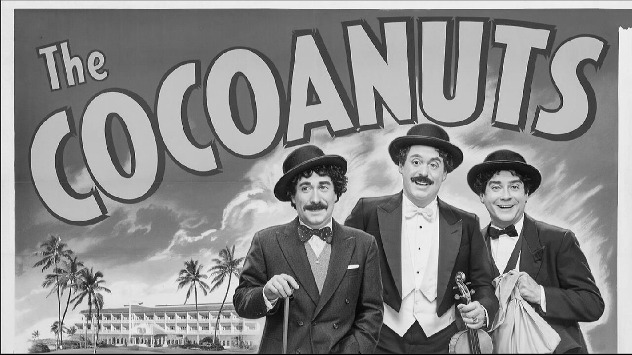 THE COCOANUTS (1929)Groucho Marx, Harpo Marx & Chico Marx| Romantic Comedy | B&W |Full Movie