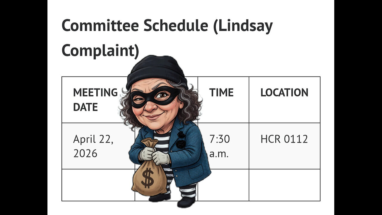 Rep Mandy Lindsay Ethics Committee Hearing #2