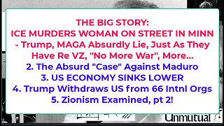 Liberty Conspiracy LIVE 1-8-26 ICE Murder, Freedom of Association, Federalism, VZ Oil, $